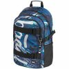 Schooltassen Baagl School tas Skate Structures Blauw 25L