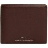 Portemonnees Tommy Hilfiger Tommy Hilfiger TH Premium Portemonnee Leer 11.5 cm cognac