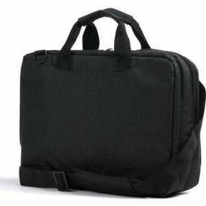 Delsey Esplanade Schoudertas 15.6 inch Laptopvak Zwart Delsey Schoudertassen