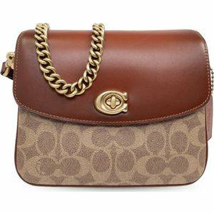 Coach Schoudertas Cassie 19 , Brown , Dames , Maat: ONE Size Schoudertassen Coach