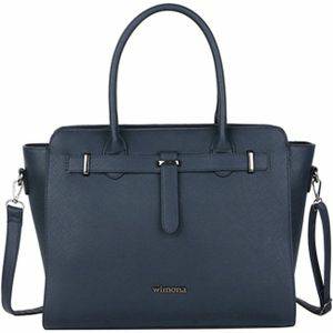 Wimona Sienna 15.6&apos;&apos; Laptoptas donkerblauw Wimona Laptoptassen