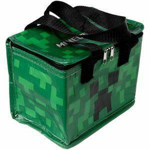 Puckator Kleine lunch/sixpack koeltas 2 st Minecraft print 21 x 15 cm 4,4 L Puckator Koeltassen