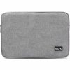 Baona laptop voering tas beschermhoes maat: 15.6 inch (lichtgewicht grijs) Laptop sleeves