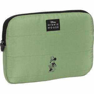 Safta Laptophoes voor Minnie Mouse ""Mint Shadow"" 25,4 cm (10 inch), Militair Groen, Standaard, casual Laptoptassen