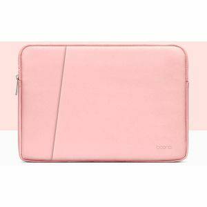 BAONA BN Q001 PU lederen laptoptas kleur: dubbellaags roze grootte: 13/13.3 / 14 inch Laptoptassen