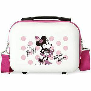 Disney Have a Good Time Minnie So Beautiful Nececer, aanpasbaar, roze, 29 x 21 x 15 cm, stijf ABS, 9,14 l, 0,6 kg, Roze, Eén maat, Aanpasbare Necar Disney Schoudertassen