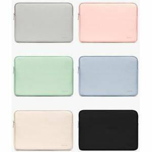 BAONA BN Q001 PU lederen laptoptas kleur: dubbellaags roze grootte: 13/13.3 / 14 inch Laptoptassen