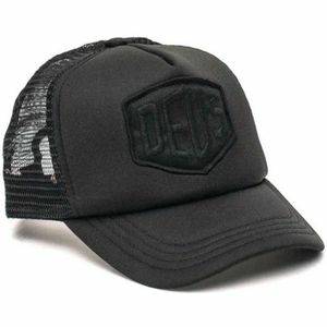 Deus Deus Baylands Black Trucker Cap Petten