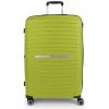 Reiskoffers Gabol Gabol Shinyuu 4 wielen Trolley L 76 cm met uitbreidingsplooi verde