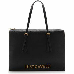 Just Cavalli Just Cavalli Metal Zwarte Shopper 77RA4BD4 ZSB22 899 Schoudertassen