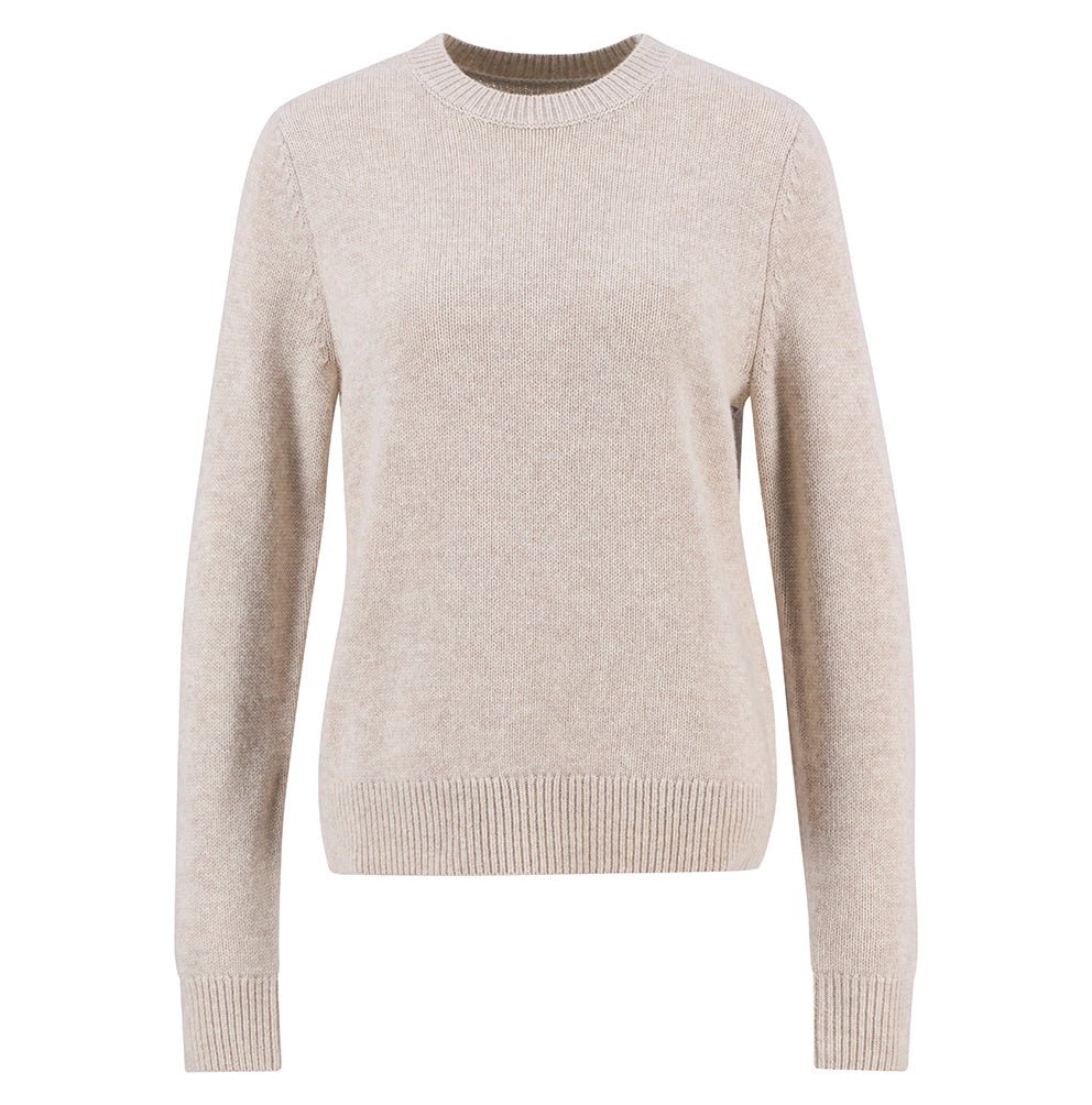 Barbour Woodhouse Knitted Jumper Oatmeal - Image 7