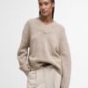 Barbour Antonia Knitted Jumper Oat