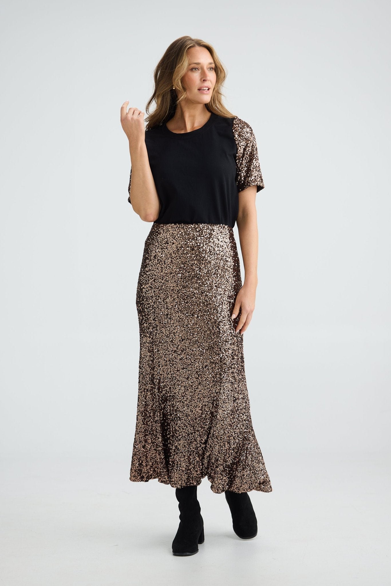 Brave And True Ritz Sequin Skirt - Image 5
