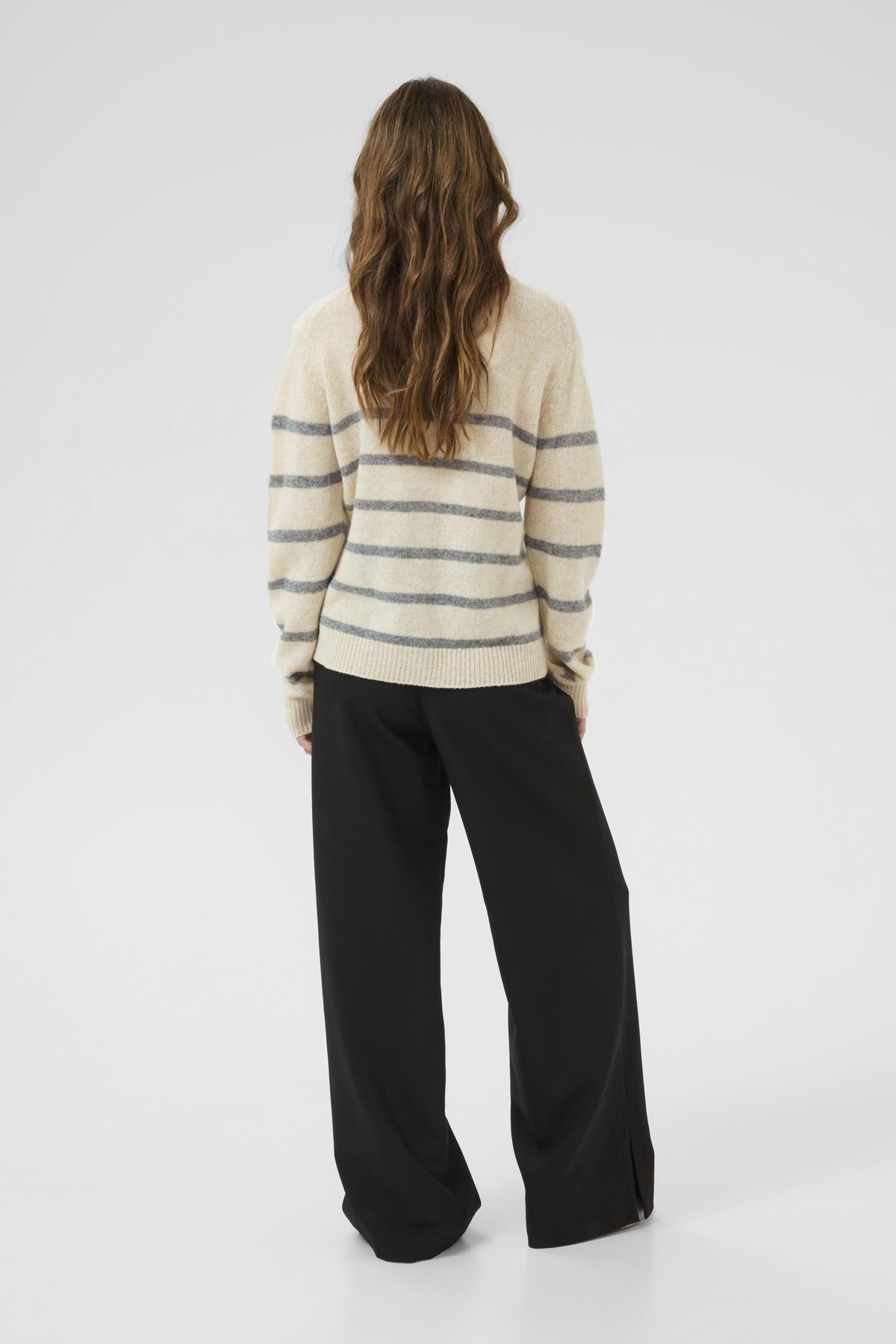 Culture Cukatrina Wool Stripe Cardigan - Image 3