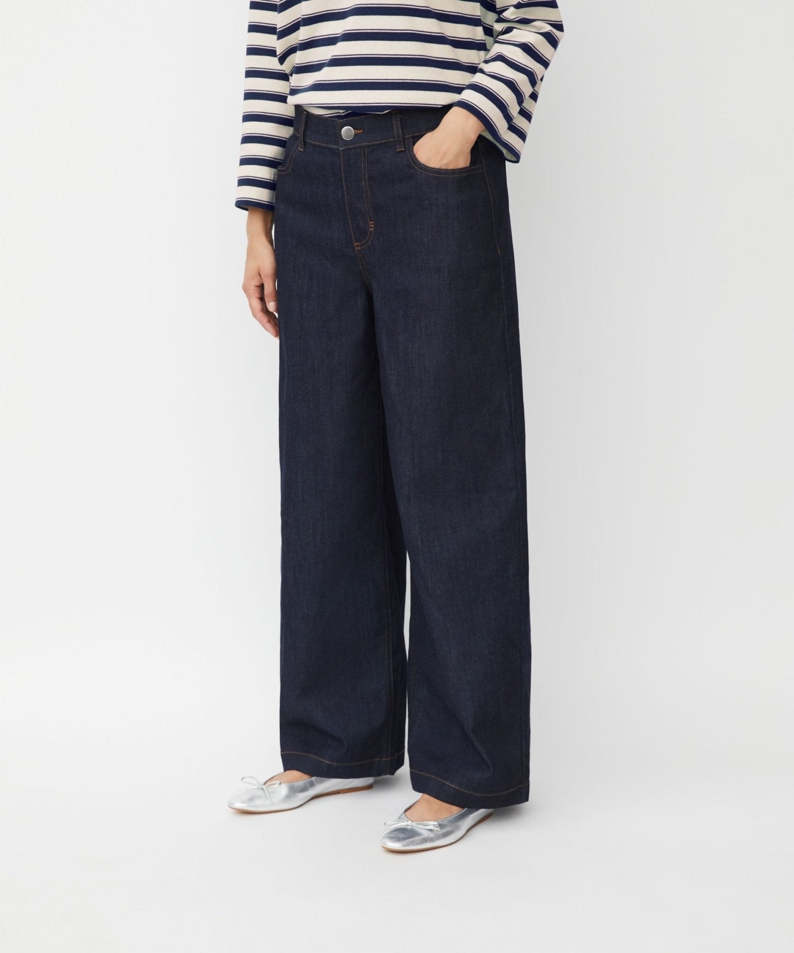 Masai MaPassang Fitted Jeans Dark Denim