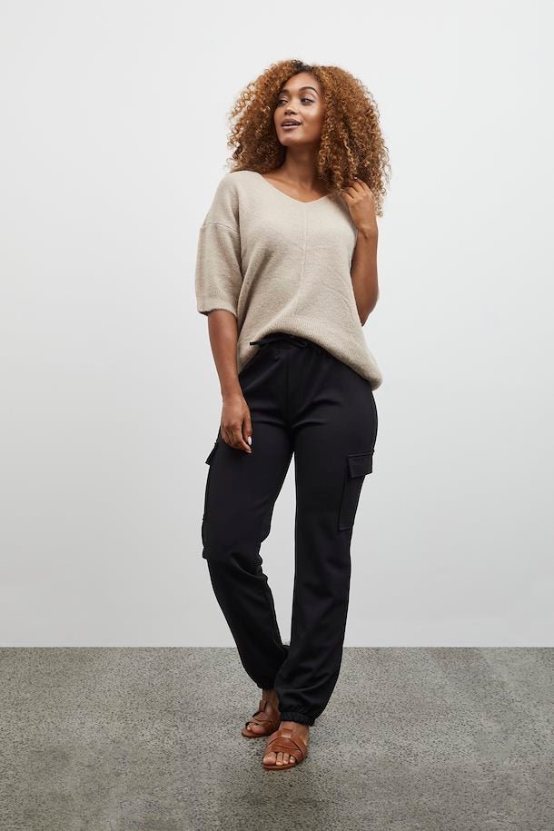 Sorbet Alpaca Knit Blouse - Image 2