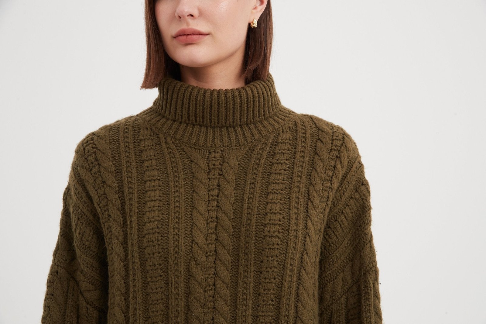 Tirelli Chunky Cable Oversized Knit - Image 4